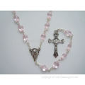 new acrylic beads Rosary (pink)